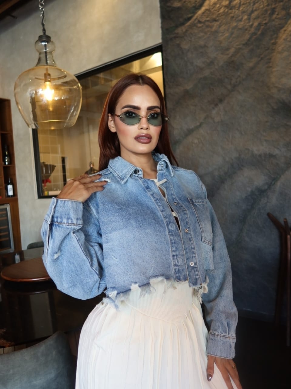 CHAMARRA MEZCLILLA BLUE COD